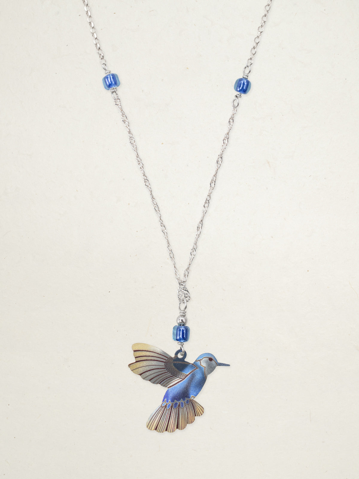 Blue Radiance Picaflor Pendant Necklace