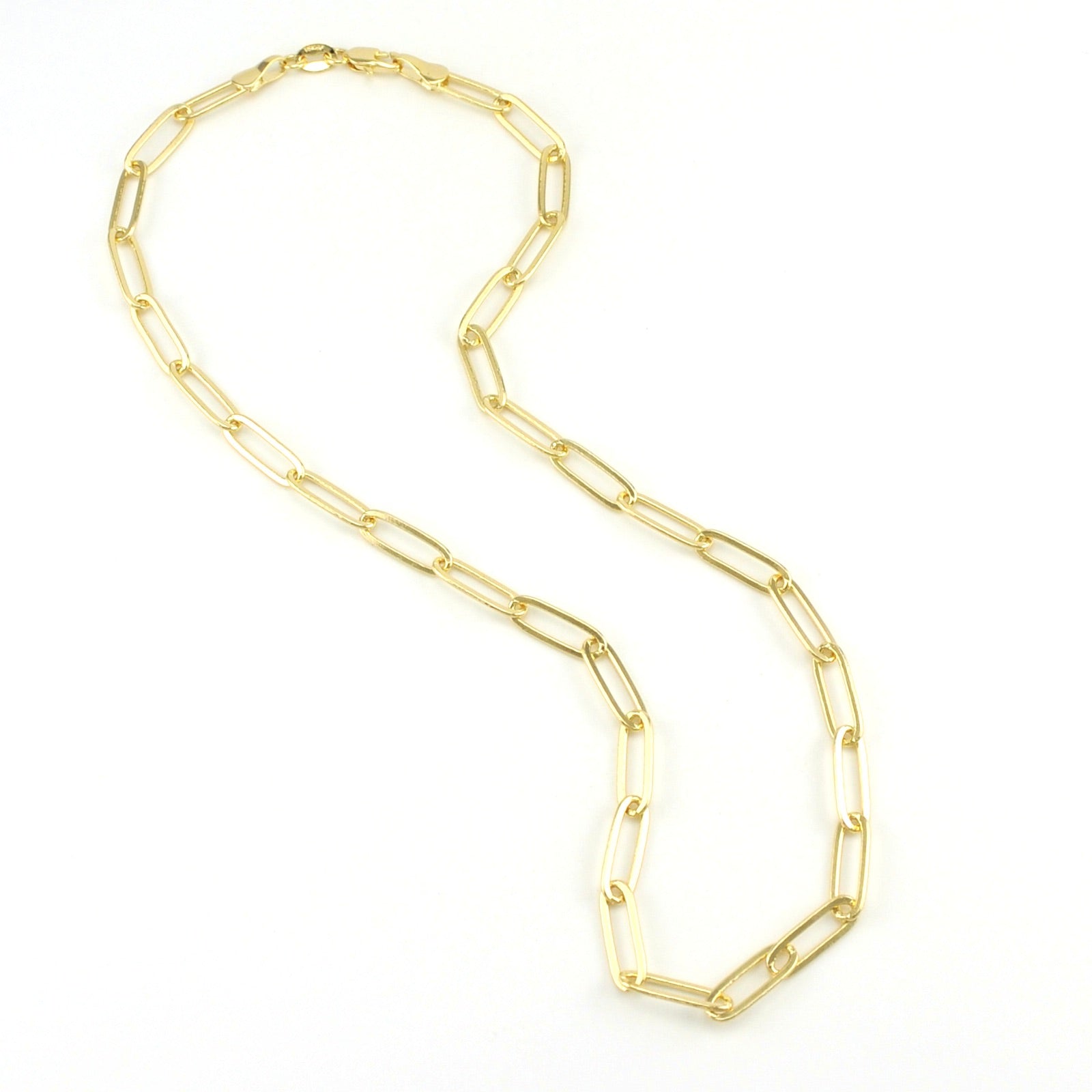 16 inch Delicate Paperclip Chain
