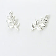 Sterling Silver Branch Post Earrings