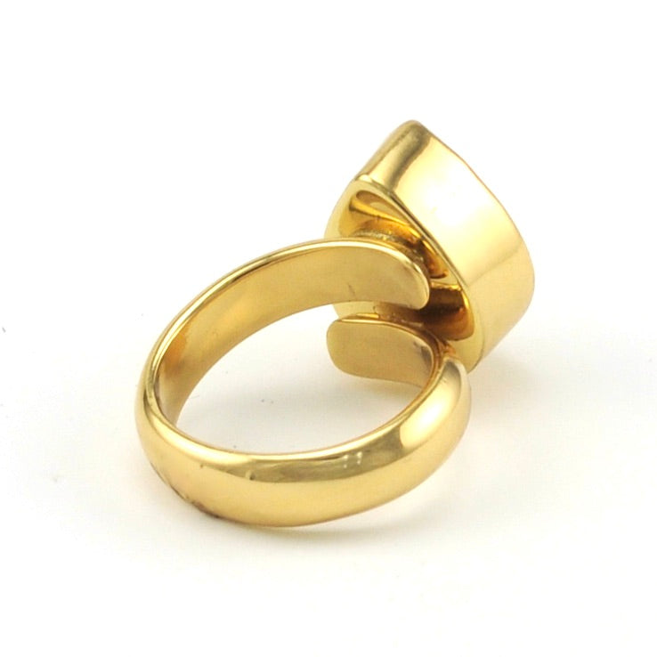 Alternate View Alchemía Champagne Cubic Zirconia Tear Ring