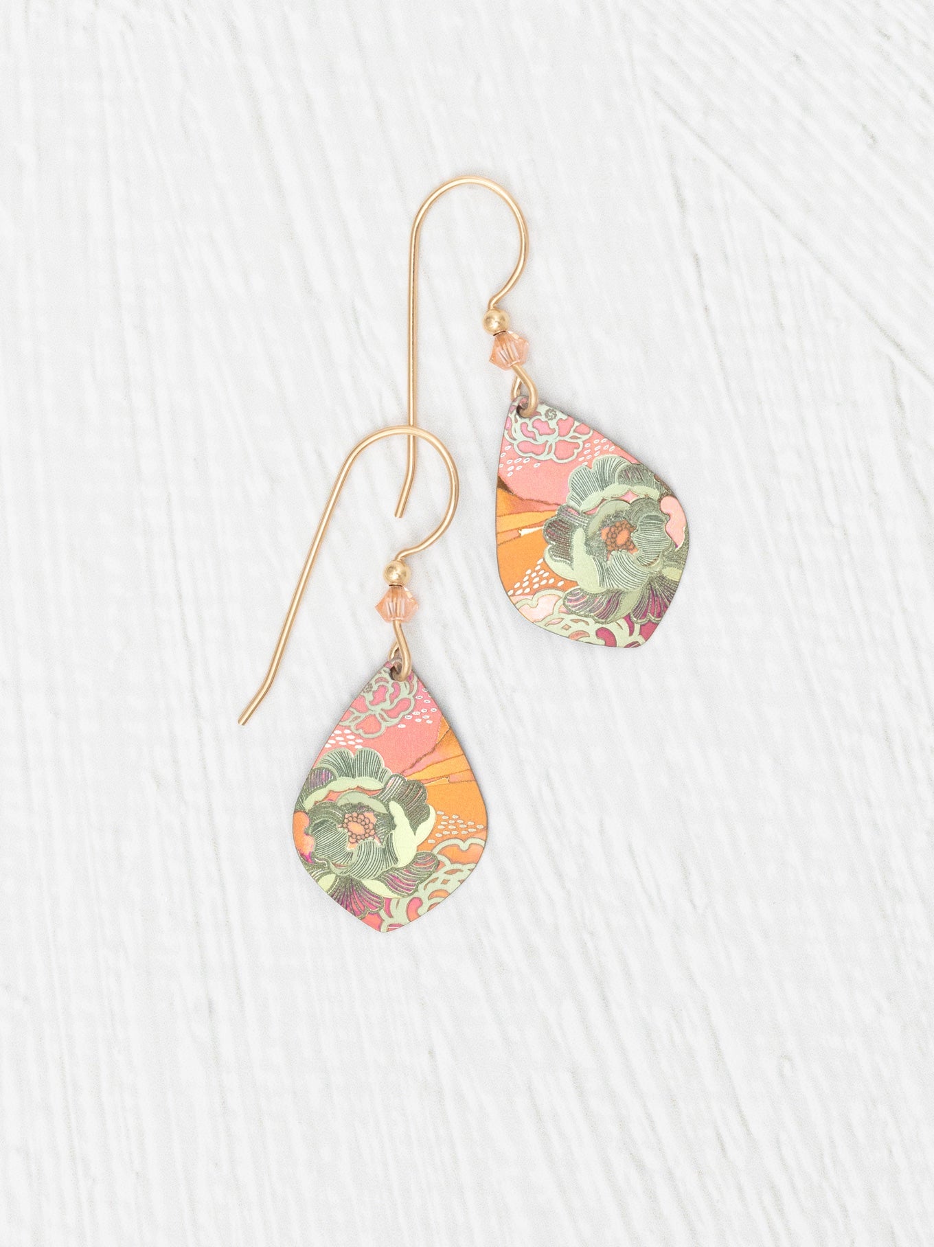 Blooming Coral Aubrey Earrings