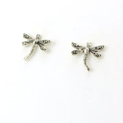 Sterling Silver Dragonfly Post Earrings