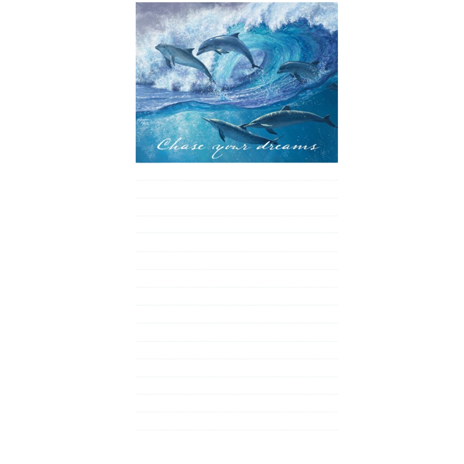 Keep on Swimming Note Pad
