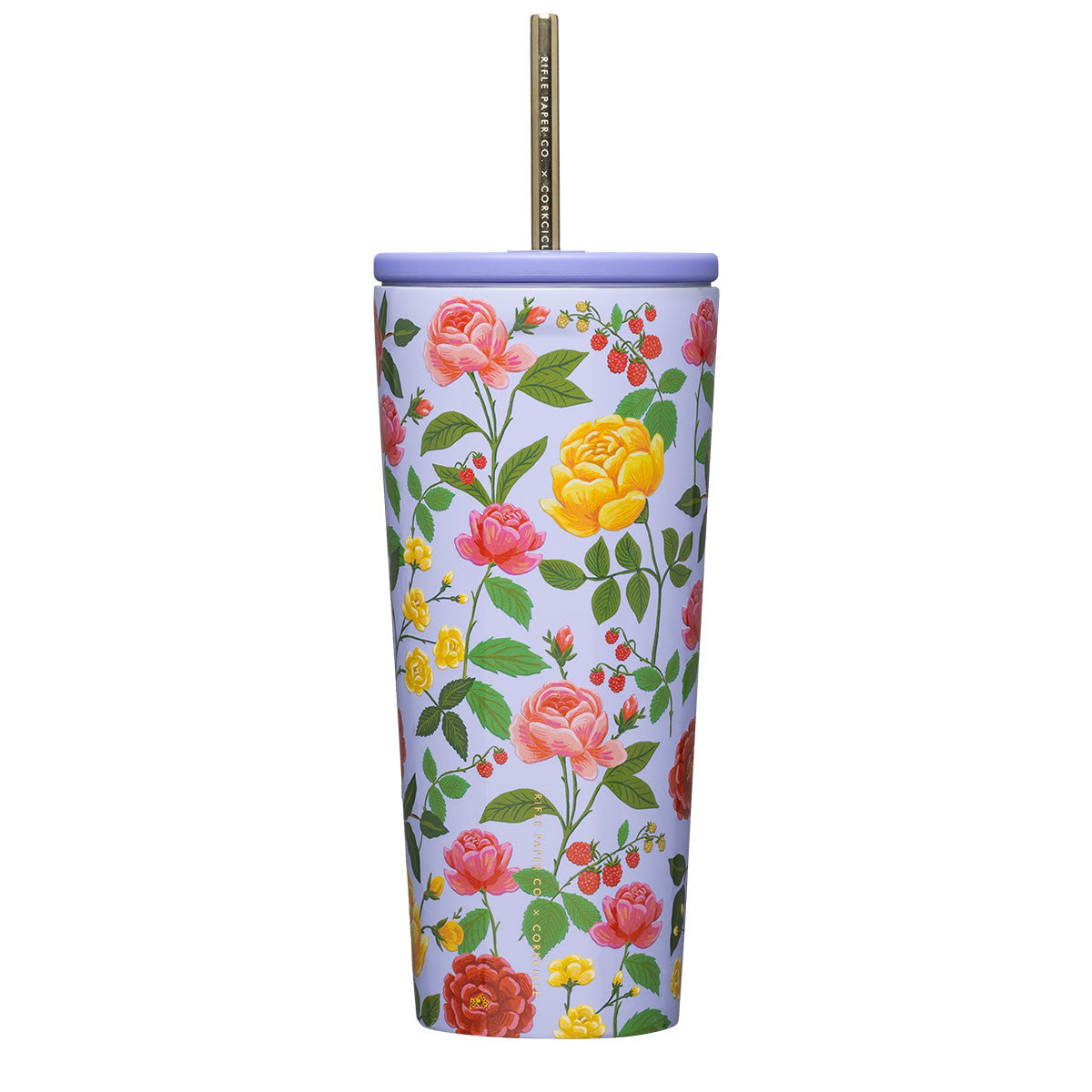 Roses Purple Cold Cup 24oz