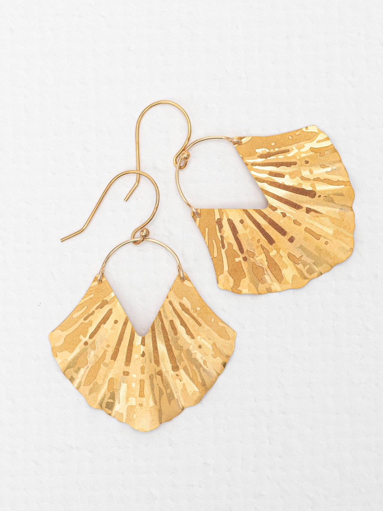 Gold Ariel Earrings