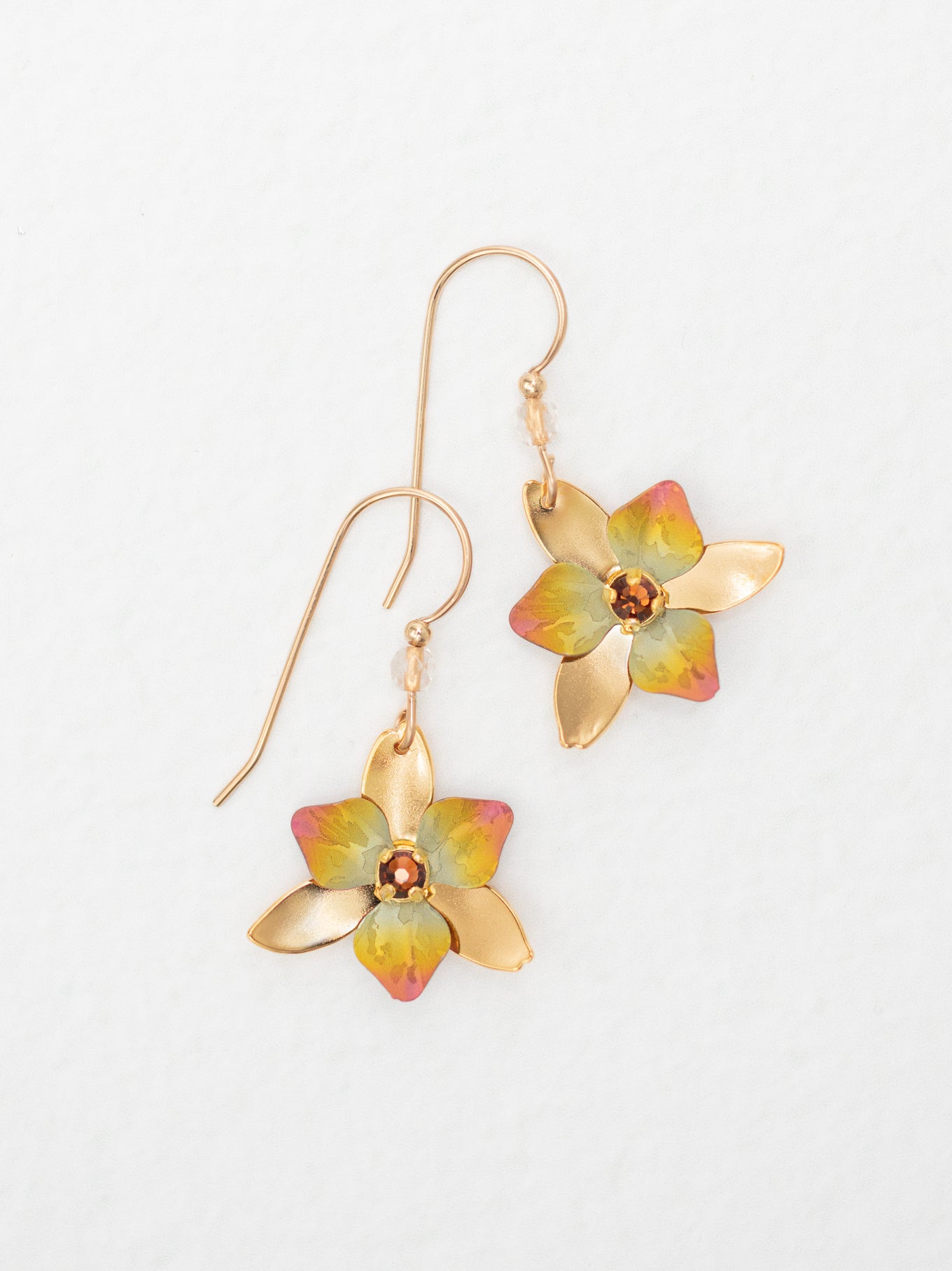 Golden Mist Orla Drop Earrings