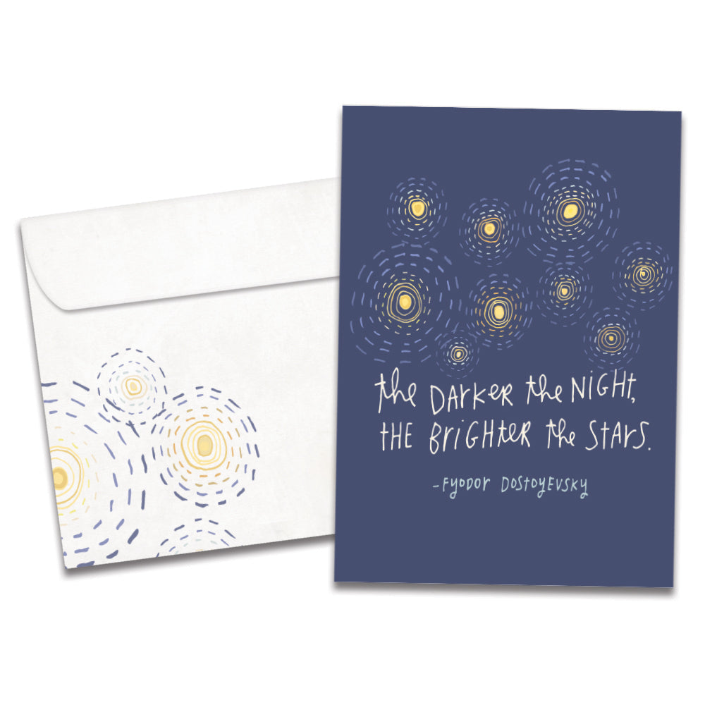 Brighter Stars Greeting Card