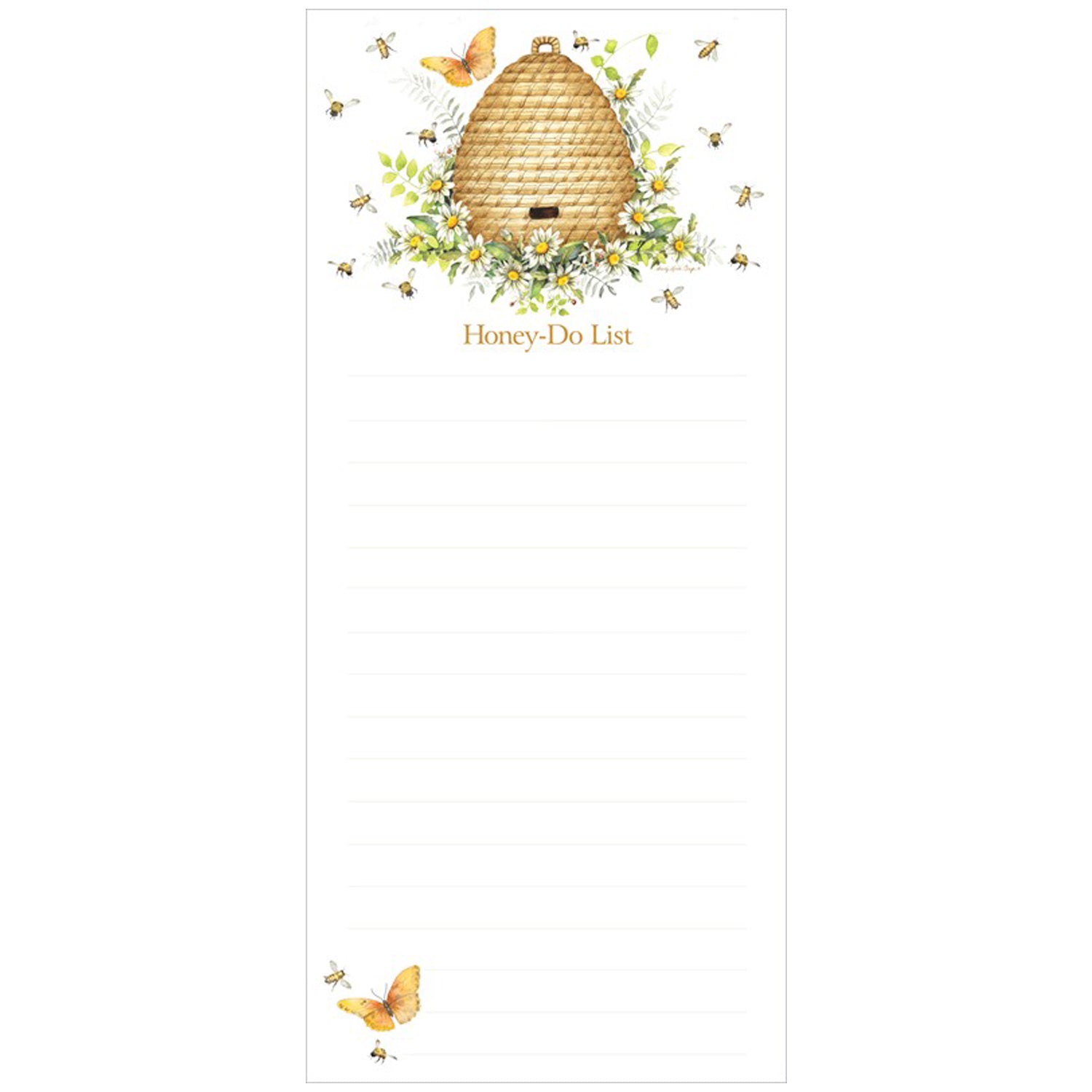 Garden Buzz Note Pad