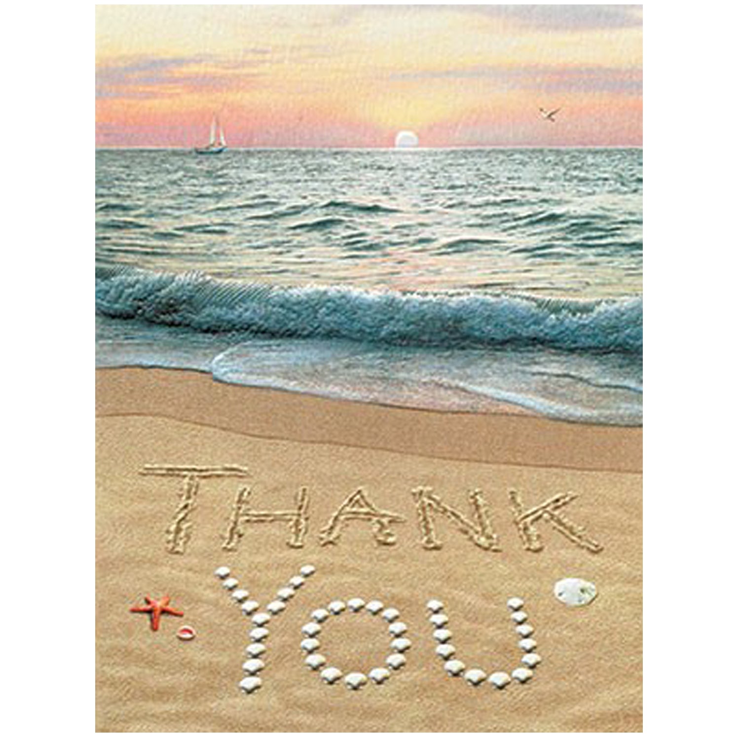 Ocean of Thank Note Card Set