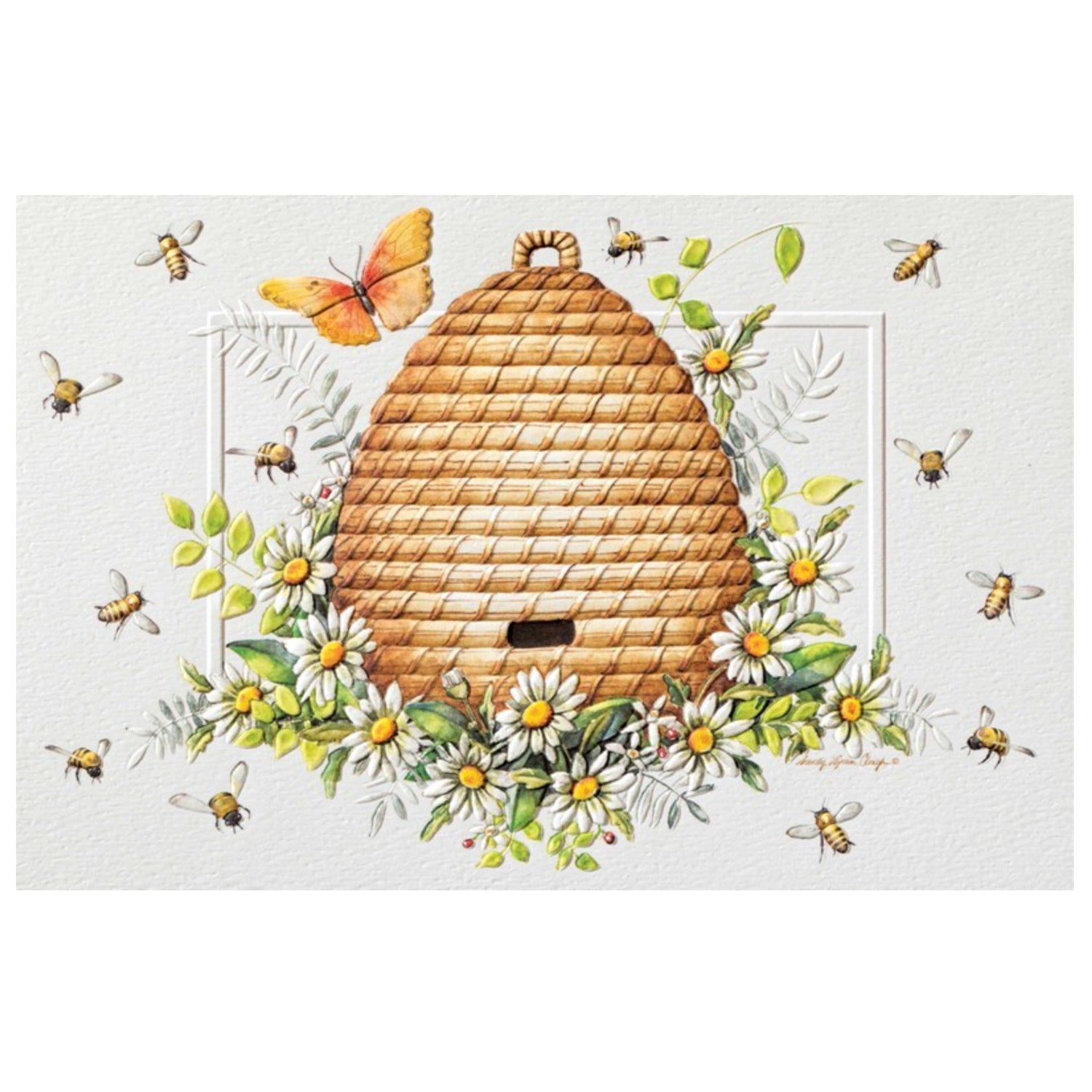 Garden Buzz Birthday Card