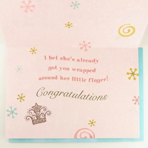 Baby Girl Greeting Card