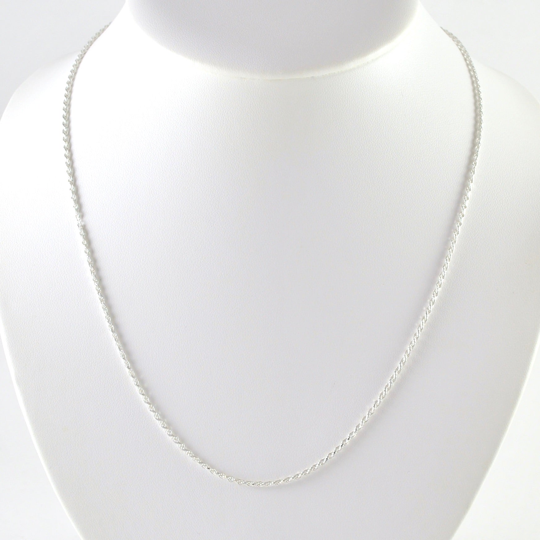 Sterling Silver 20 Inch Rope 035 Chain
