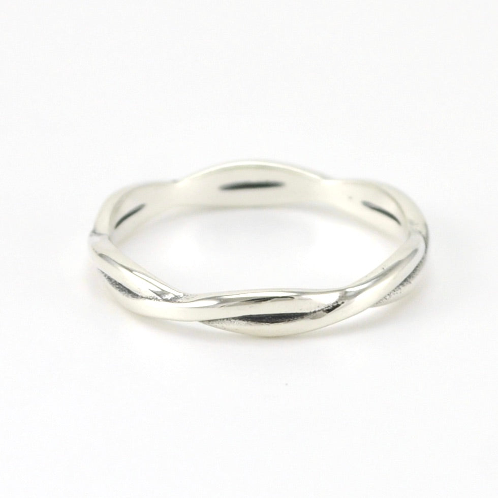 Sterling Silver Braided Band