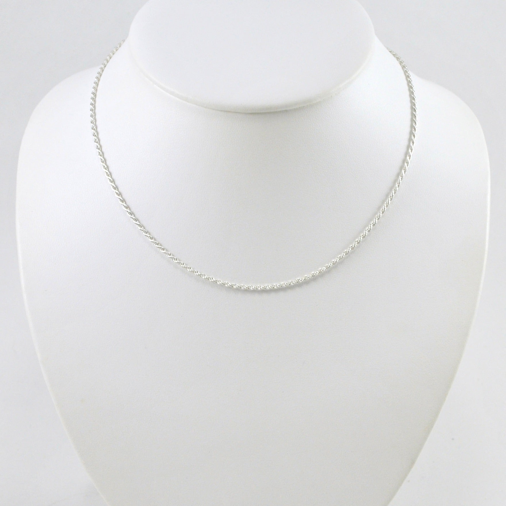 Sterling Silver 16 Inch Rope 035 Chain