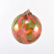 Classic Tulip Mosaic Glass Ornament