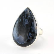Sterling Silver Pietersite Tear Ring