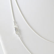 Alt View Sterling Silver 20 Inch Snake 025 Chain