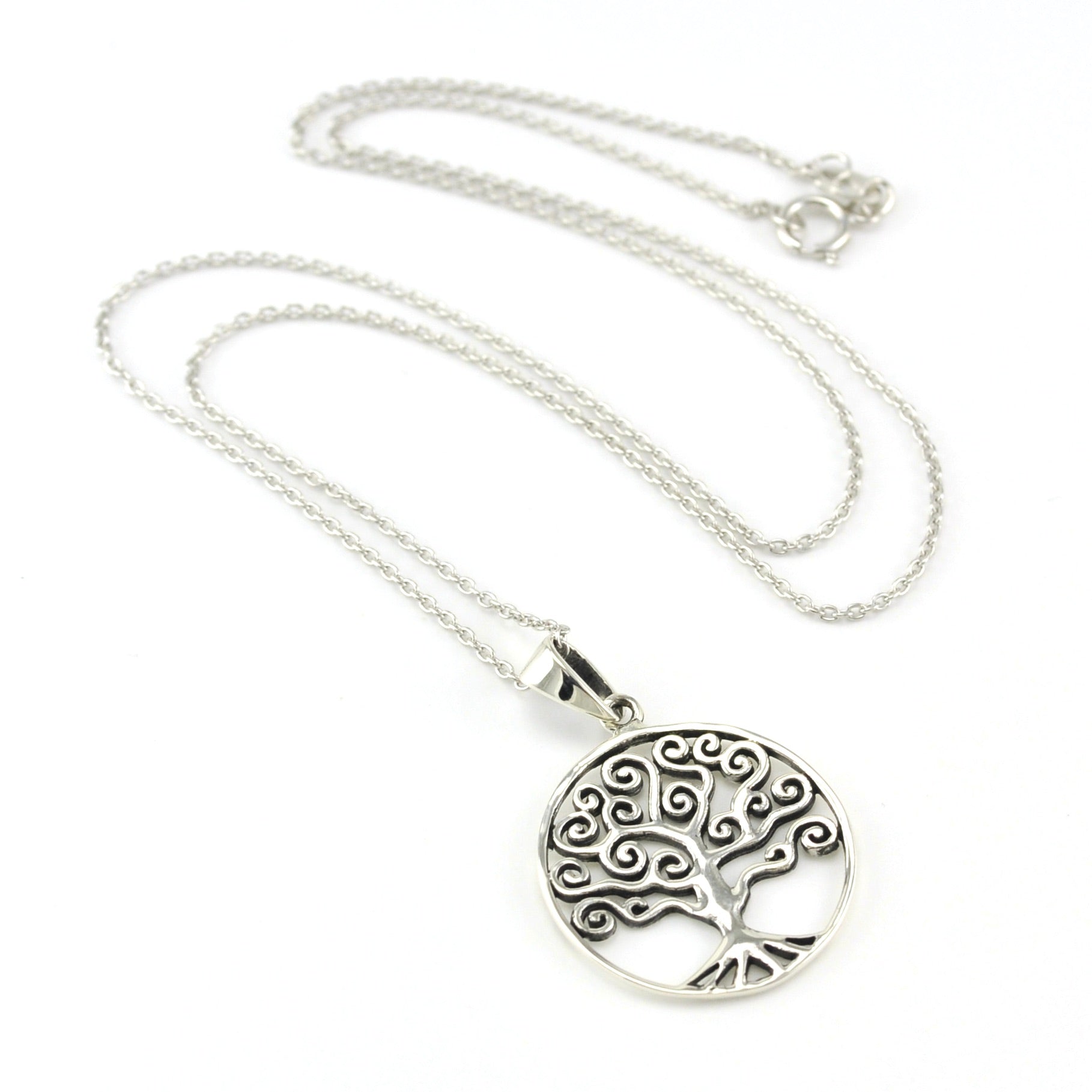 Sterling Silver Tree of Life Necklace1