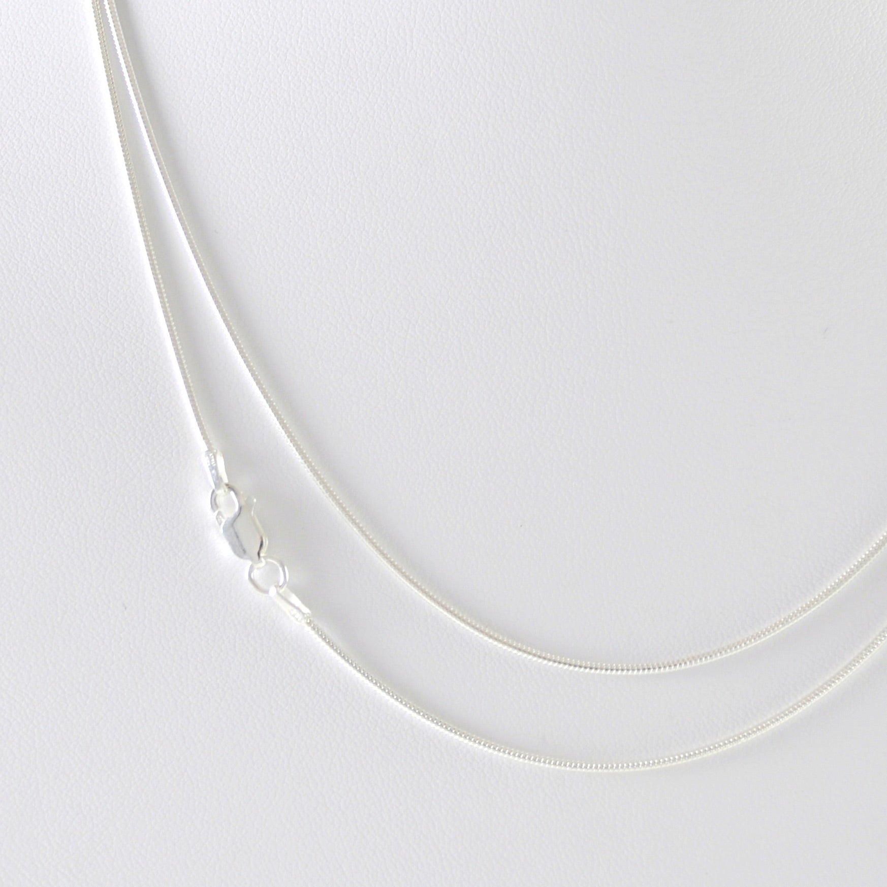 Sterling Silver 30 Inch Snake 030 Chain
