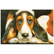 Basset Hound Pet Sympathy Card