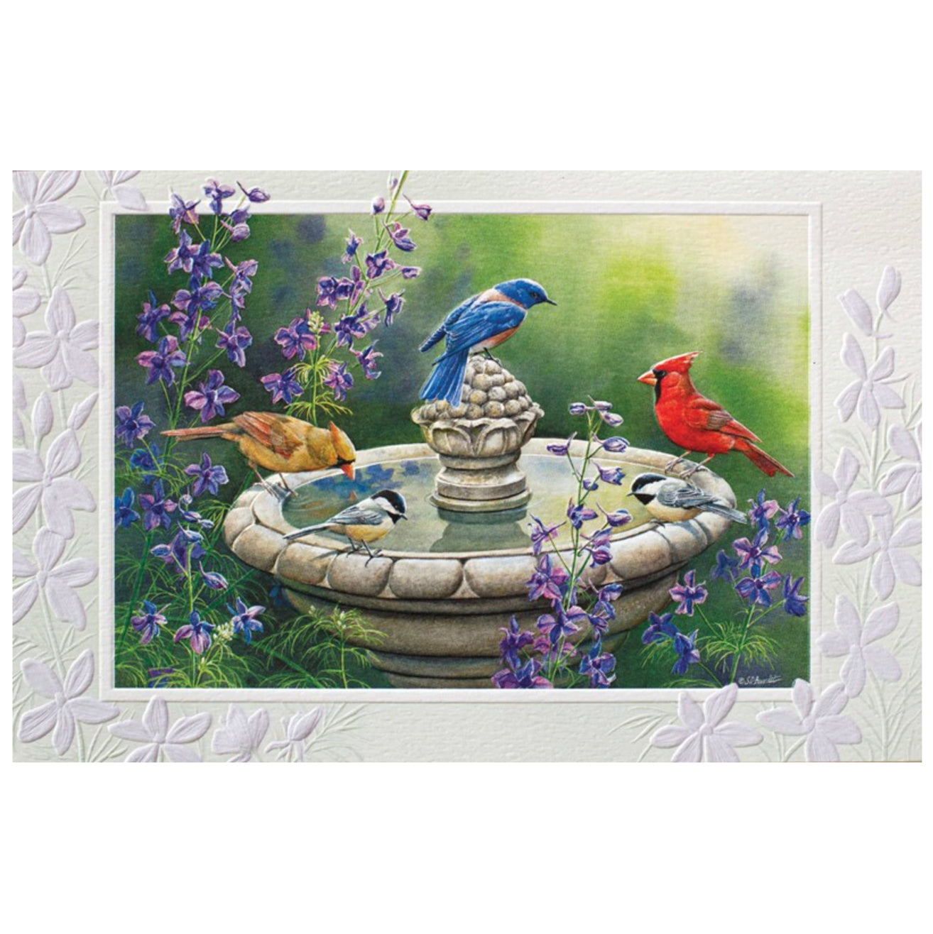 Backyard Refreshment Stand Birthday Card