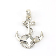 Sterling Silver Anchor Pendant
