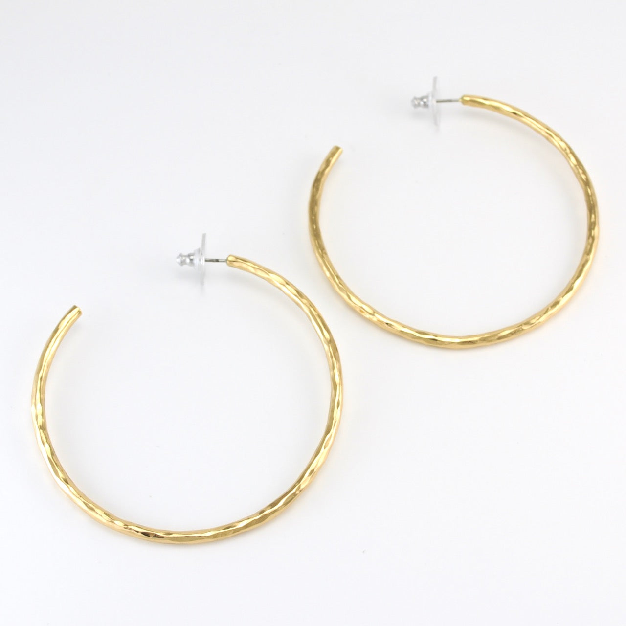 Alchemía Hammered 65mm Hoop Earrings