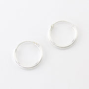 Silver 1.5x14mm Endless Hoop