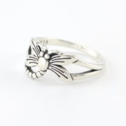 Silver Dragonfly Ring