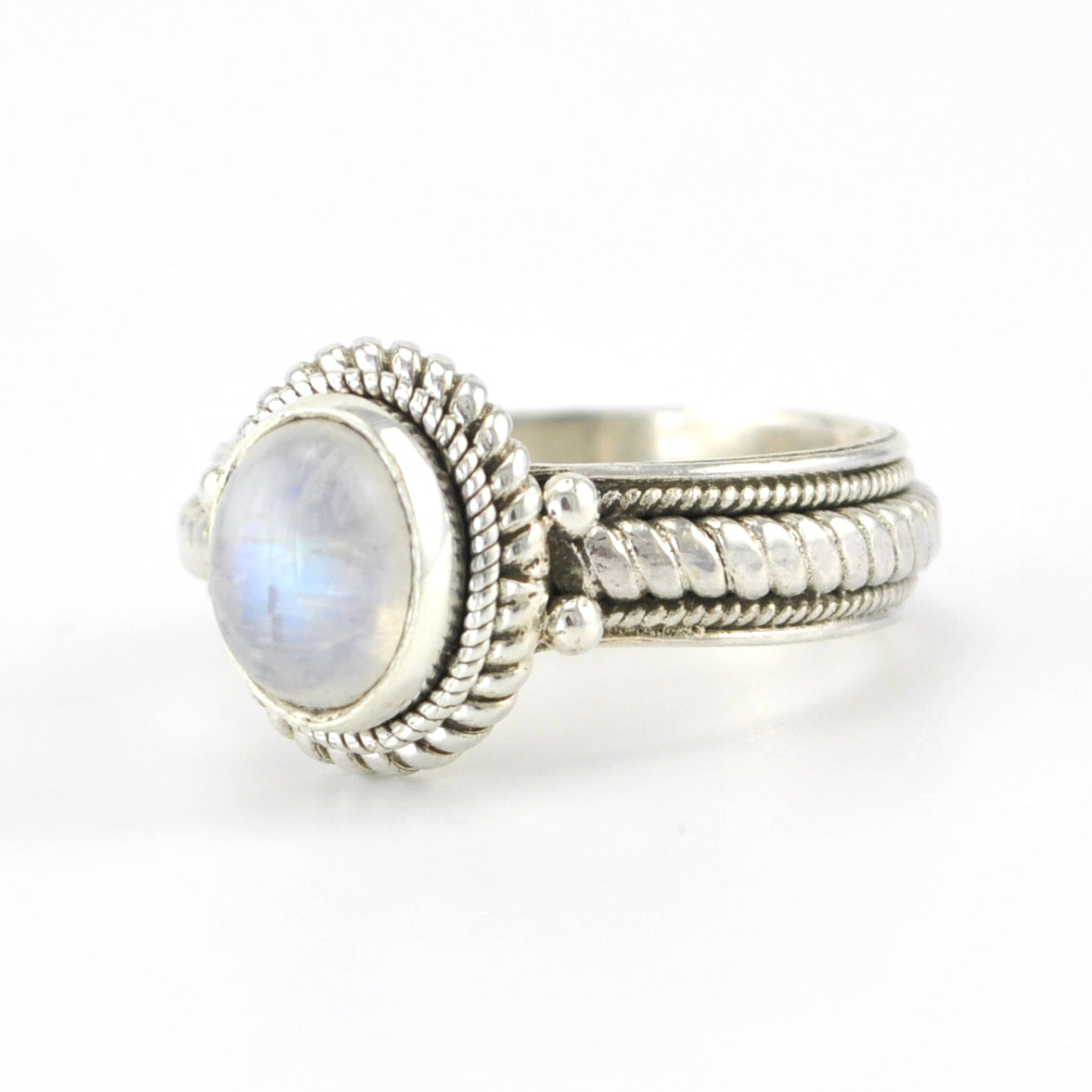 925 Sterling Silver Moonstone Ring hotsell