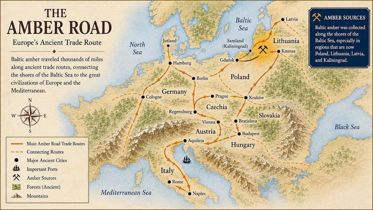 Amber Road Map