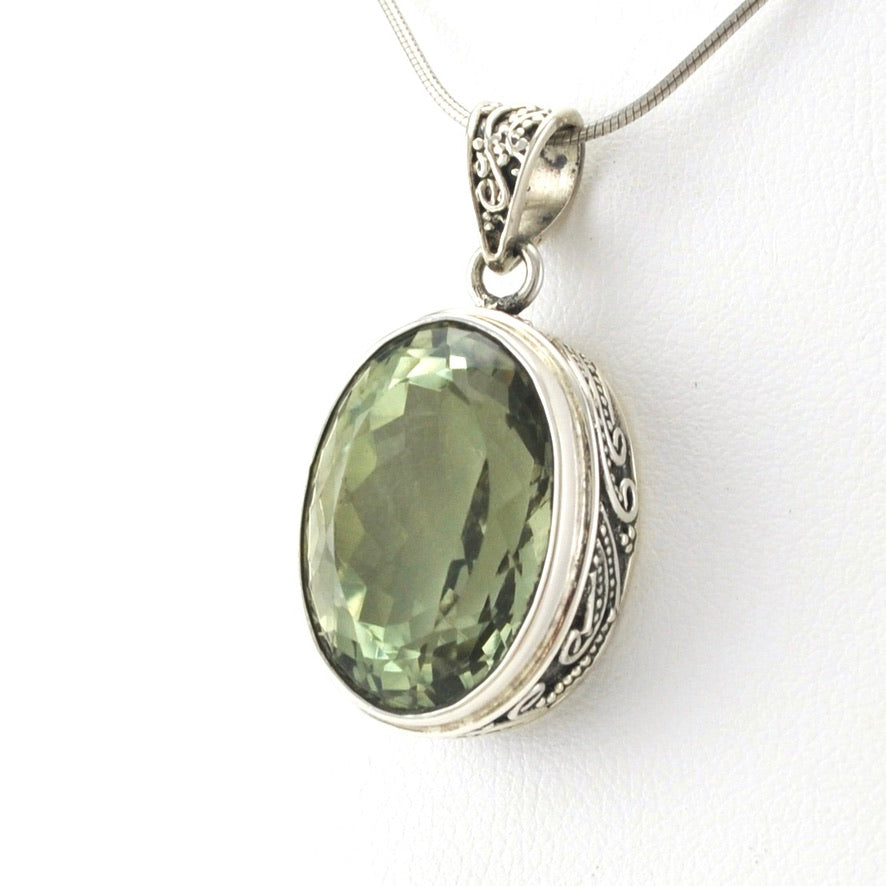 Prasiolite Jewelry- Green Amethyst