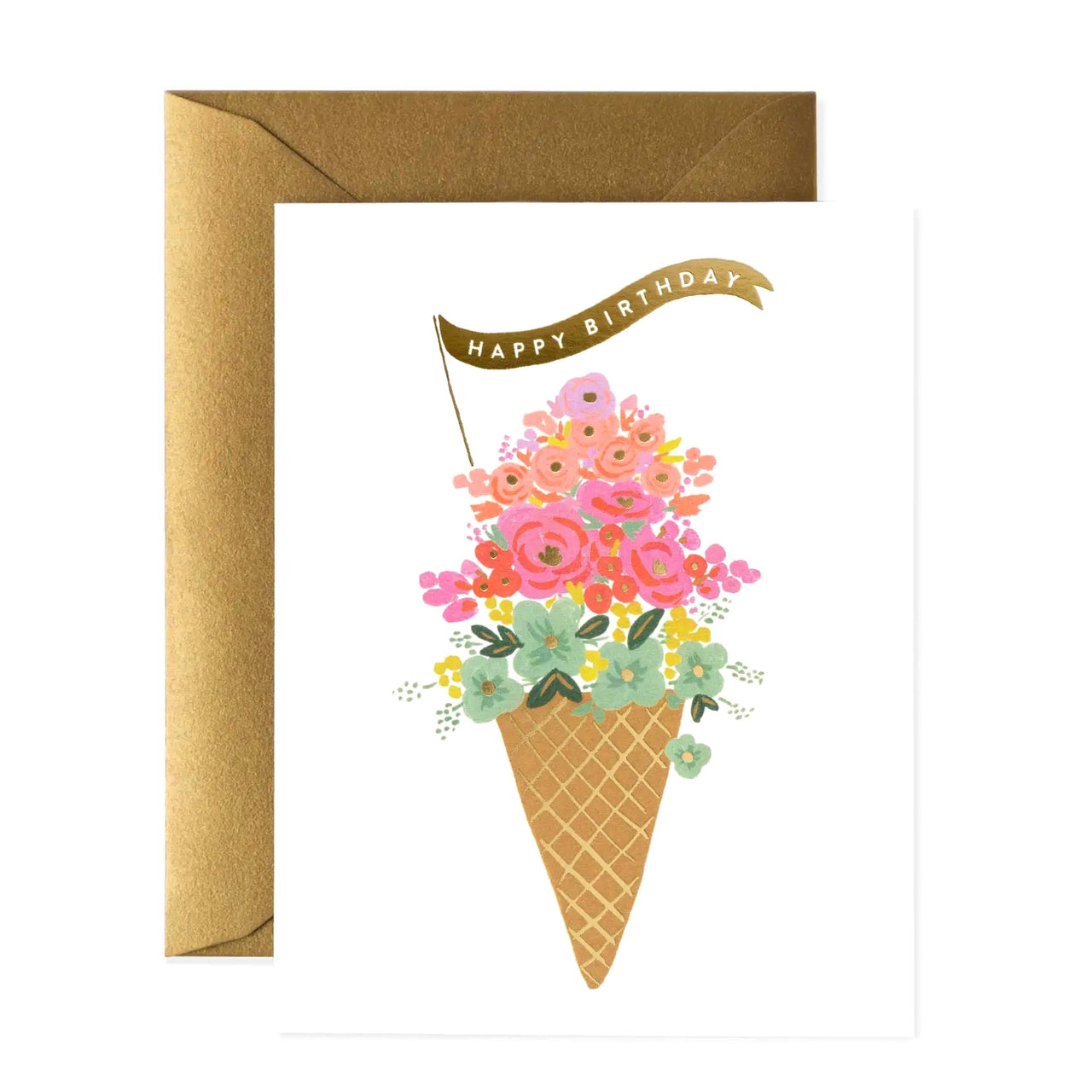 Ice Cream Birthday Card