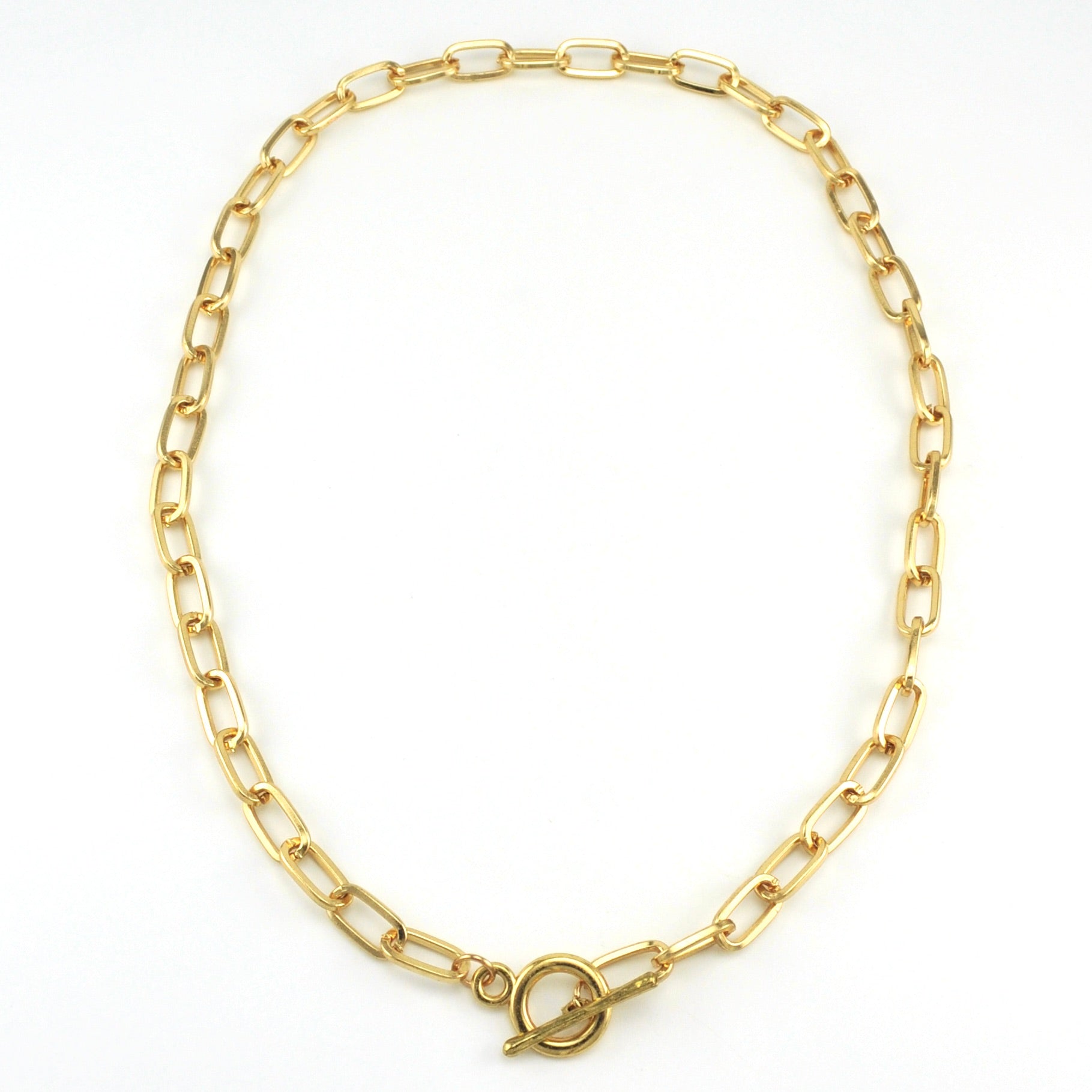 Alt View Alchemía 18" Paperclip Necklace with Toggle
