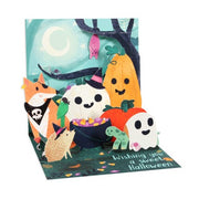 Woodland Halloween Treasures Greeting Card