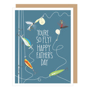 father's day special fishing lures Fishing Lures Father's Day Card