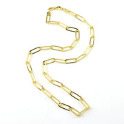 18k Gold Fill 18 Inch Classic Paperclip Chain