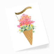 Alt View Ice Cream Birthday Card