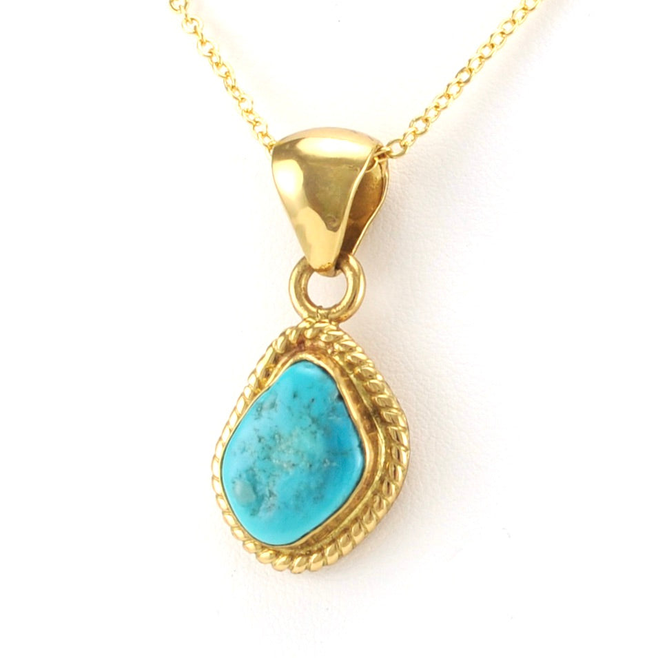 Alchemía Sleeping Beauty Turquoise Pendant