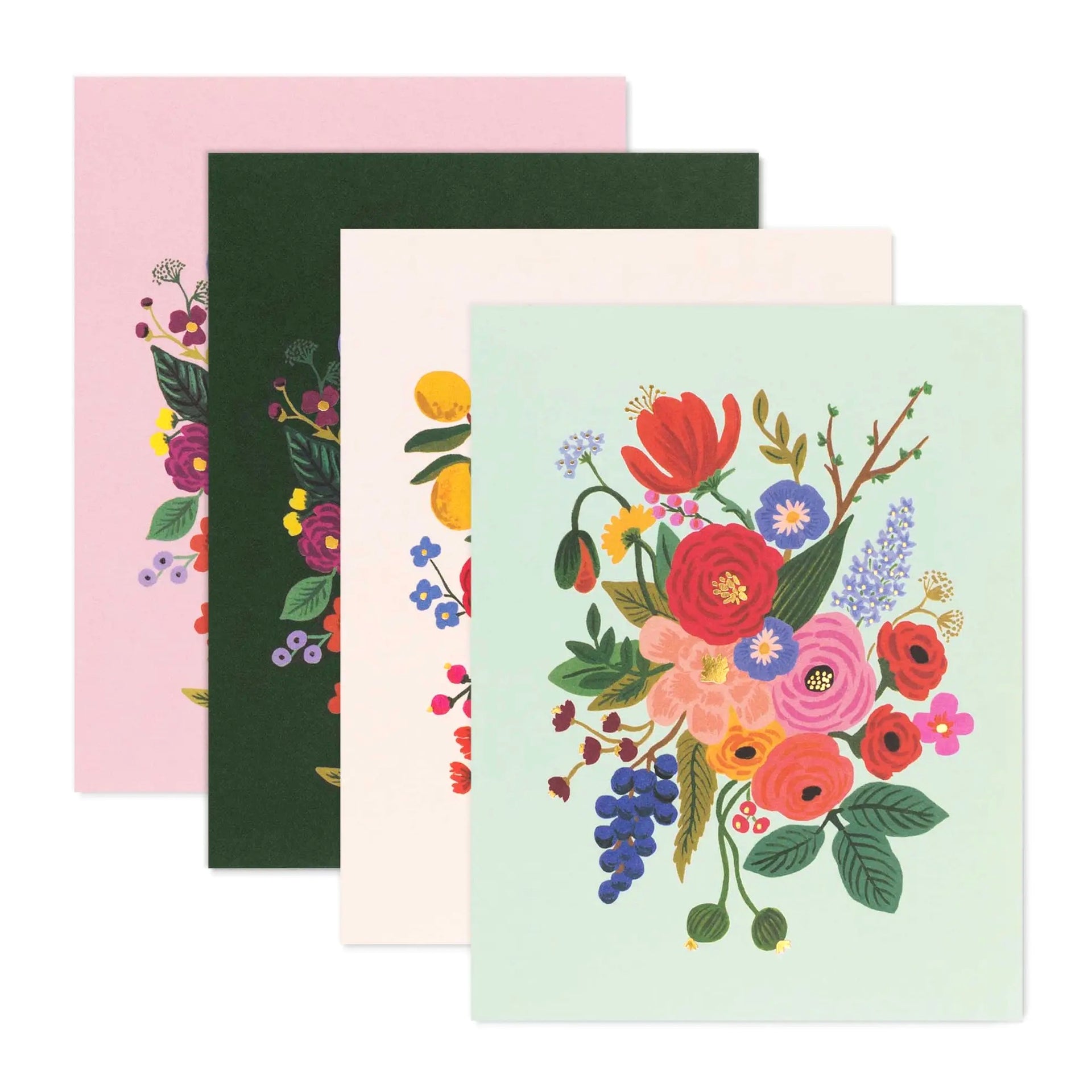 Assorted Garden Party Card Set of 8 Cards