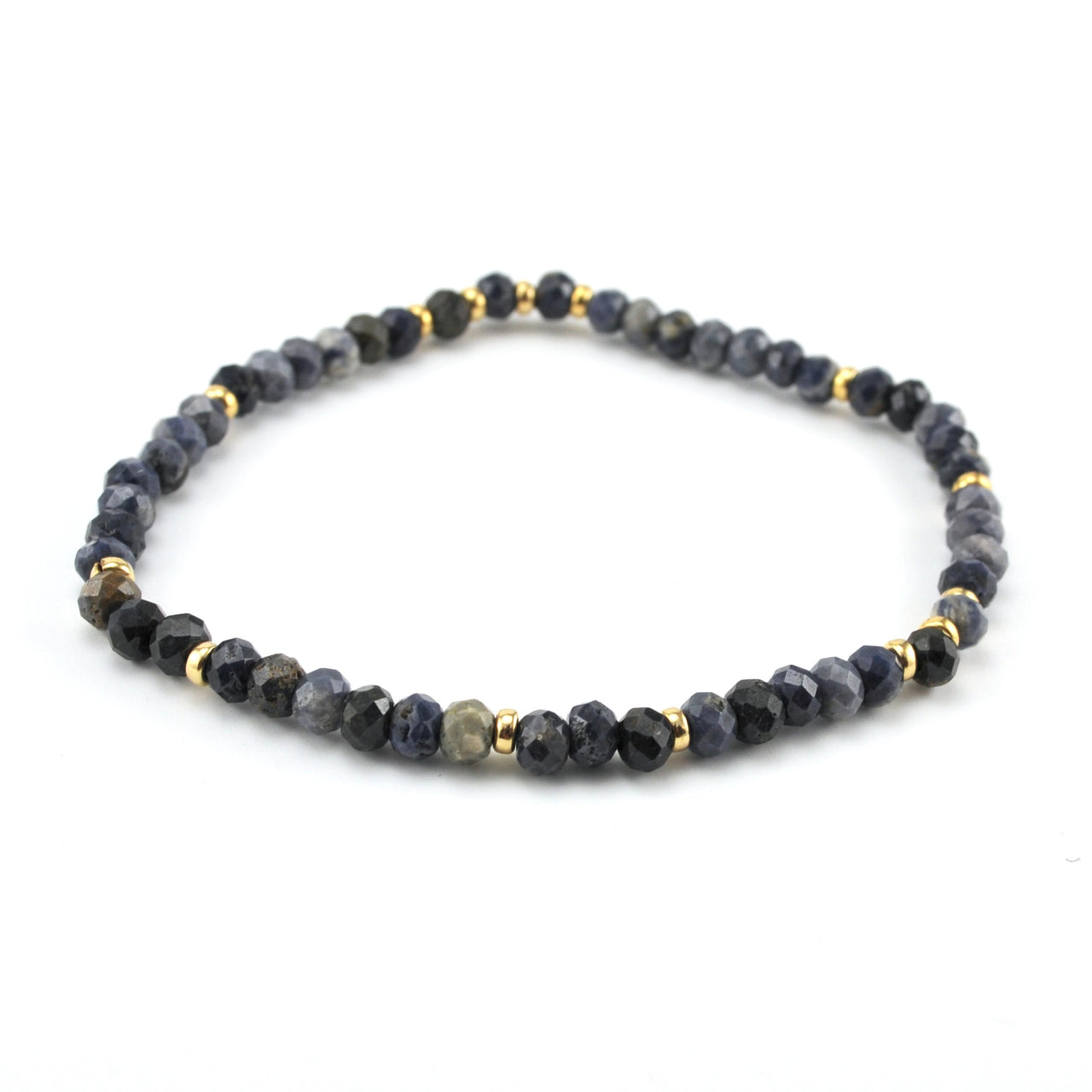 14k Gold Fill Enchante Sapphire Bracelet