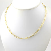 Alternate View 18k Gold Fill 18 Inch Classic Paperclip Chain