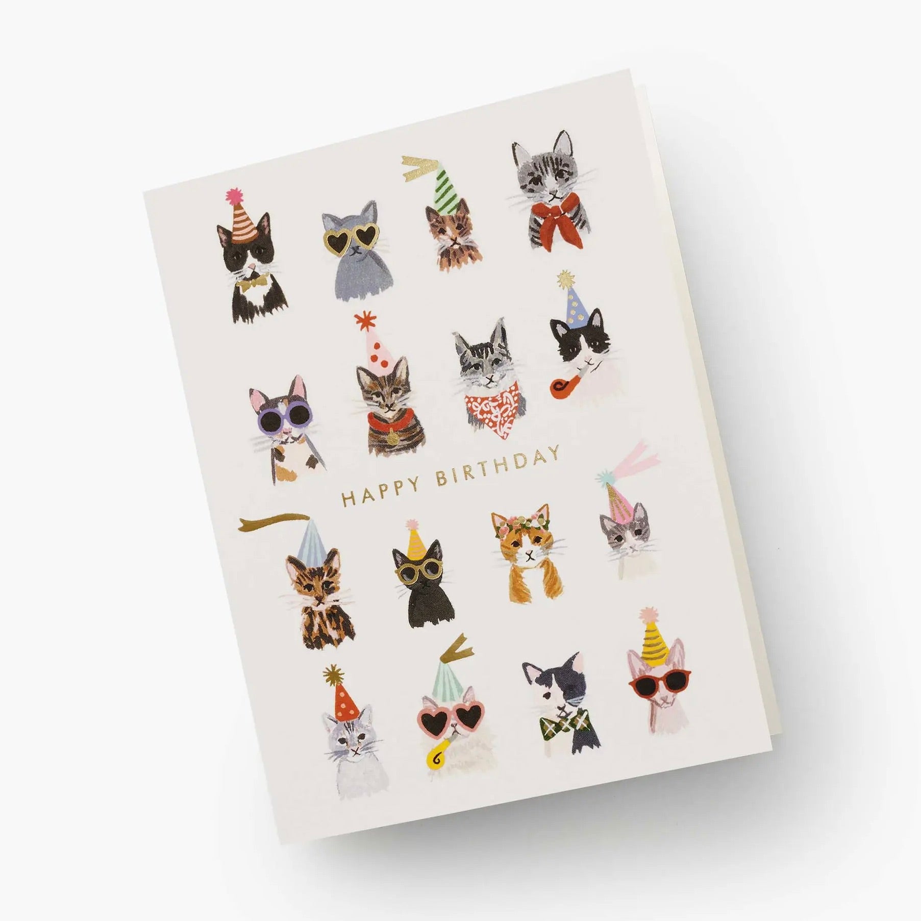 Alt View Cool Cats Birthday Card