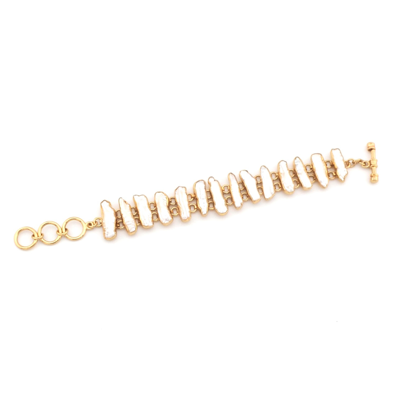 Alchemía Biwa Pearl Link Bracelet