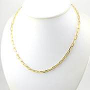 Alternate View 18k Gold Fill 18 Inch Paperclip Link Chain