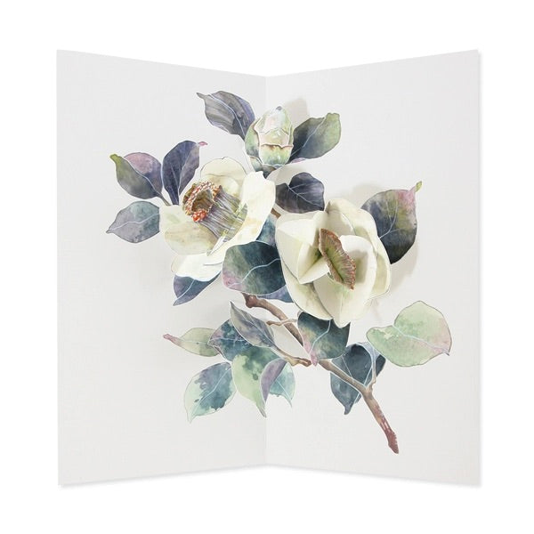 Camellia Pop Up Greeting Card