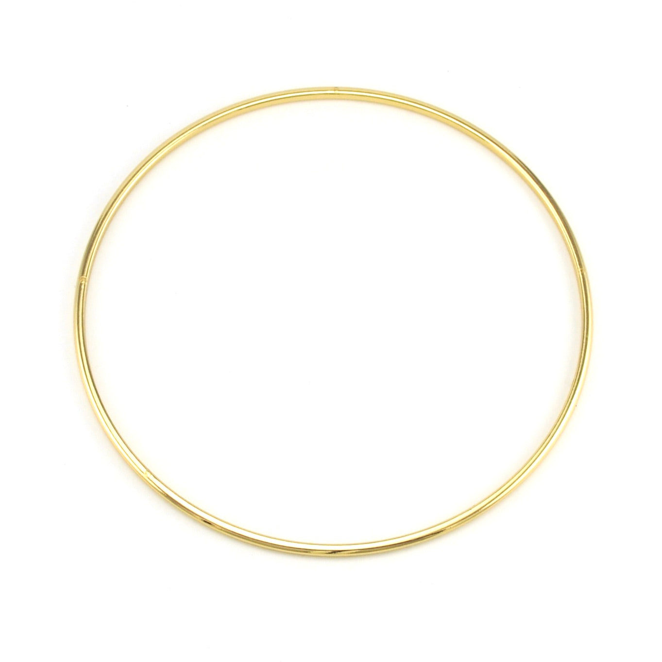18k Gold Fill 67mm Bangle Bracelet