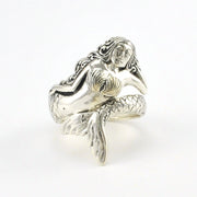 Sterling Silver Mermaid Wrap Ring