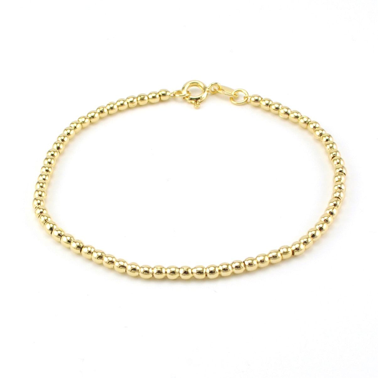 Gold Fill Bead Bracelet