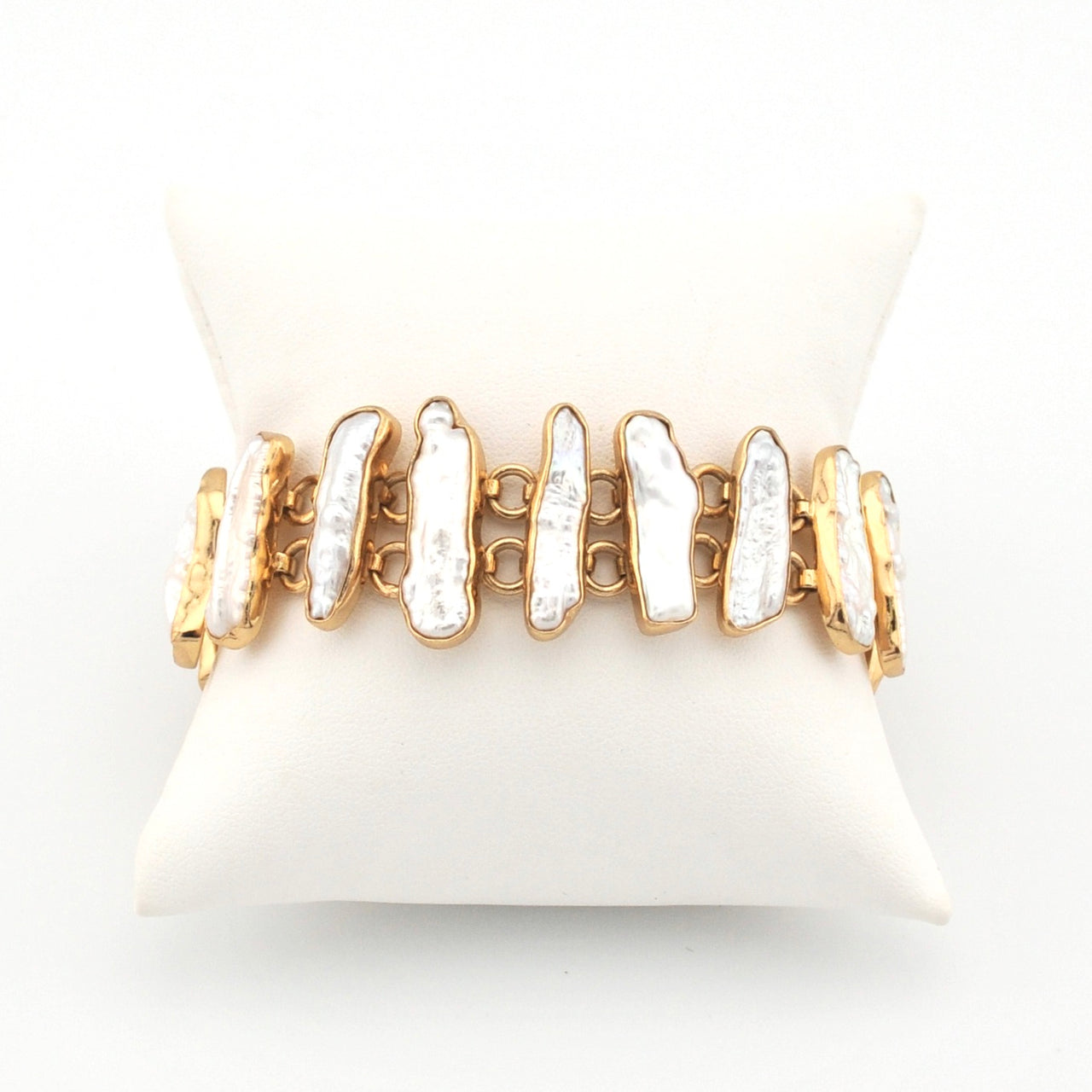 Alchemía Biwa Pearl Link Bracelet
